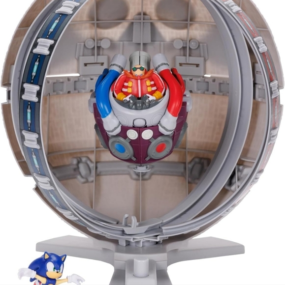 Sonic The Hedgehog 2.5" Action Figure Death Egg Playset with Sonic - Picture 5 of 6
